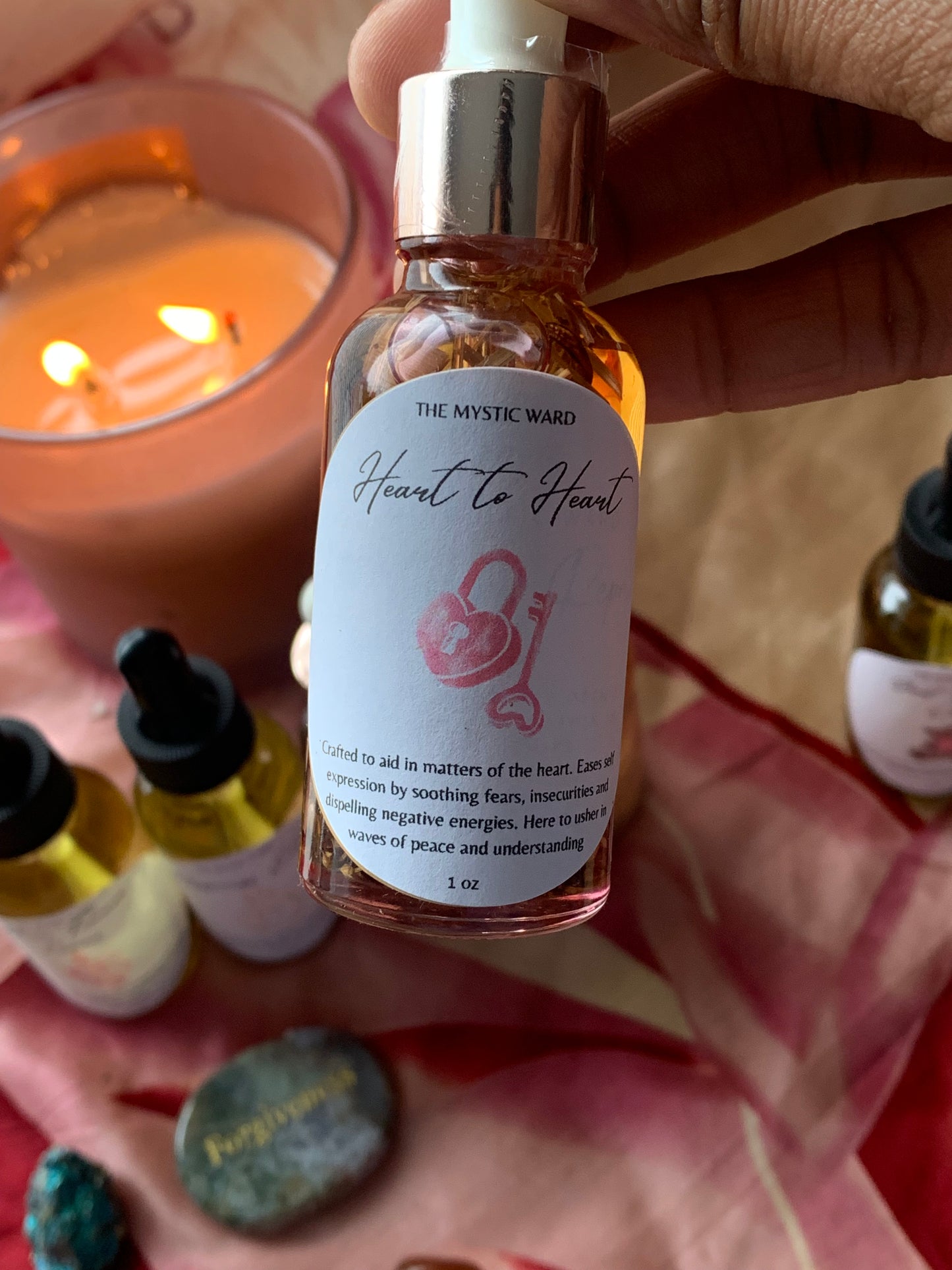 Heart to Heart Communication Ritual Oil